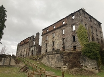 Abandoned Castle near Planina Slovenia 