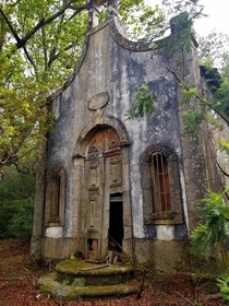 Abandoned chapel in Portugal