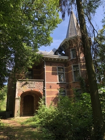 Abandoned chateau near Tilff Belgium 