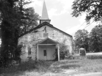 Abandoned church Ft McClellan Al  X 