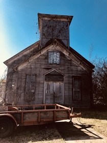Abandoned Church in Adams Tennessee USA