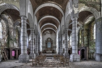 Abandoned Church In Belgium  Video Link Discription