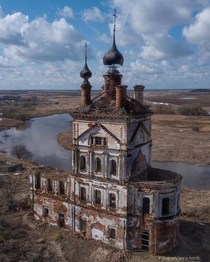 Abandoned church in Russia