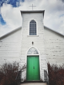 Abandoned church in the Lanark Highlands Ontario Canada