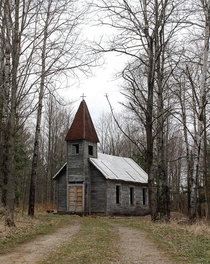 Abandoned Church in the Rural Midwest 