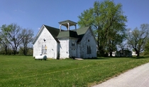 Abandoned church rural Missouri 