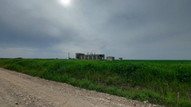 Abandoned communist irigation plant in the Wallachian plains