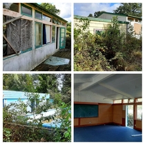 Abandoned country school in New Zealand