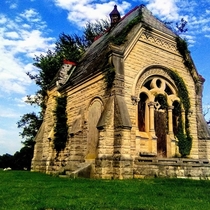 Abandoned Crypt in MemphisTn Circa 
