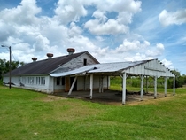 Abandoned dairy barn Coastal Georgia