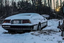Abandoned DeLorean in MaineLets go back 