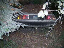Abandoned DeLorean in the woods of Northern California  Album in comments