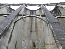 Abandoned Eastwood Buttress Dam  in Anyox BC