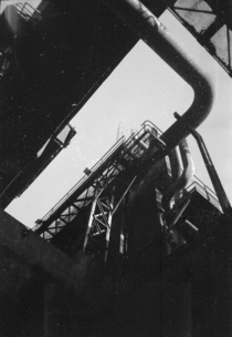 Abandoned factory in Lige Belgium shot on black and white film