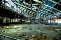 Abandoned factory in Lurgan 