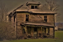 Abandoned farm house in Tucker County WV