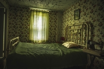 Abandoned farmhouse girls room