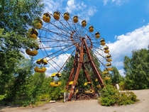 Abandoned ferris wheel Chernobyl