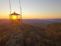 Abandoned Fire Watch Tower AR 