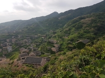 Abandoned fishing village at Gouqi Island 