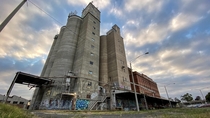 Abandoned flour mill in Melbourne Australia