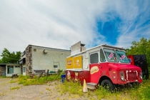 Abandoned Food Truck at an Abandoned Gas Station Northern Ontario OC x