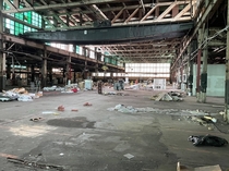 Abandoned foundry in Detroit