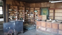 abandoned general store interior Ontario Canada 