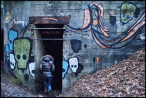 Abandoned German bunker in the southwest of France 