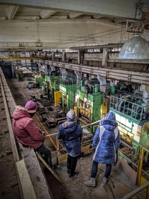 Abandoned Gidromash factory in Melitopol Ukraine