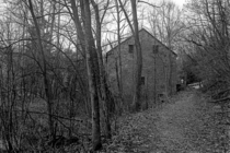 Abandoned grist mill I believe in Spricevale Park OH Some say its haunted