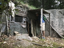 Abandoned Hillbilly shack in Dogtown MA