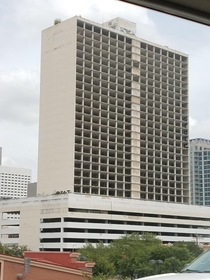 Abandoned Hilton hotel Houston Texas
