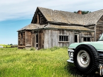 Abandoned home and truck