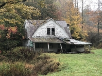 Abandoned home in the mountains of Virginia