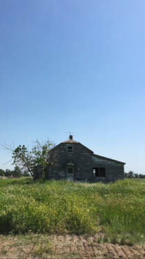 Abandoned home South Dakota USA