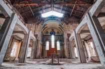 Abandoned hospital  seminary Tbilisi Georgia 