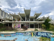 Abandoned hotel Croatia