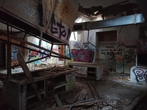 Abandoned hotel-kitchen