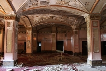 Abandoned Hotel Lobby Texas 