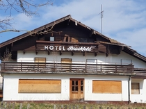 Abandoned Hotel near the Alps