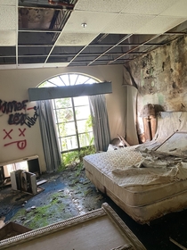 abandoned hotel room south florida 