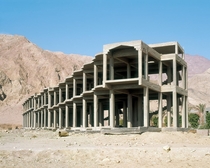 Abandoned Hotels before Construction was finished in Sinai Egypt