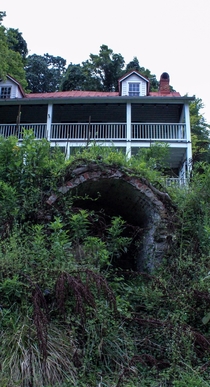 Abandoned house built in early s This stone arch was so fascinating to me