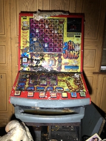 Abandoned house finds this was in the games room Link in comments for more 