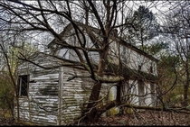 Abandoned house in the woods  Massachusetts OC