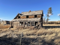 Abandoned house in Wyoming