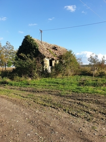 Abandoned house on coutryside Croatia