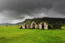 Abandoned Houses Skgar Iceland 