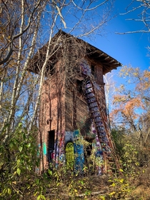 Abandoned Hump Yard Tower - CT USA